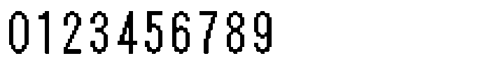 HG Dot New Gothic B HGDot New Gothic B24-23 Regular Font OTHER CHARS