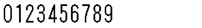 HG Dot New Gothic B HGDot New Gothic B26-25 Regular Font OTHER CHARS