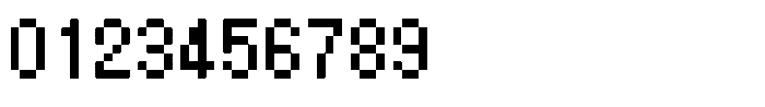 HG Dot New Gothic M HGDot New Gothic M10-9 Regular Font OTHER CHARS