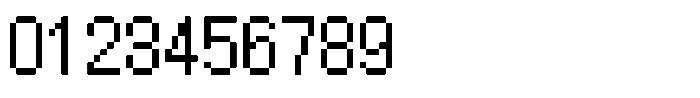 HG Dot New Gothic M HGDot New Gothic M12-11 Regular Font OTHER CHARS