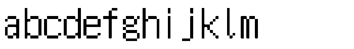 HG Dot New Gothic M HGDot New Gothic M14-13 Regular FONT