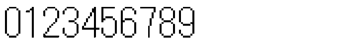 HG Dot New Gothic M HGDot New Gothic M20-19 Regular Font OTHER CHARS