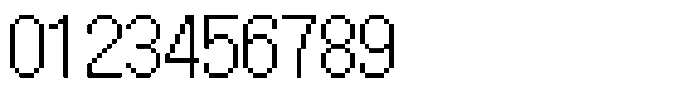 HG Dot New Gothic M Regular Font OTHER CHARS