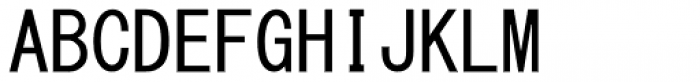 HG Gothic Bold Font UPPERCASE