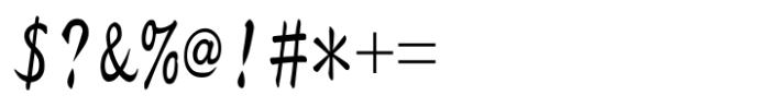 HG Gyoshotai Font OTHER CHARS