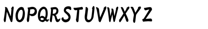 HG Hagoromo Extrabold Font UPPERCASE