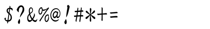 HG Hagoromo Medium Font OTHER CHARS