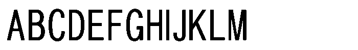HG Heisei Kakugothictai W5 HGSHeisei Kakugothictai W5 Regular Font UPPERCASE