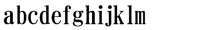 HG Heisei Minchotai W9 HGSHeisei Minchotai W9 Regular FONT