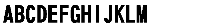 HG Hidemi Heiseikakugo W9 Regular Font UPPERCASE