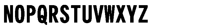 HG Hidemi Heiseikakugo W9 Regular Font UPPERCASE