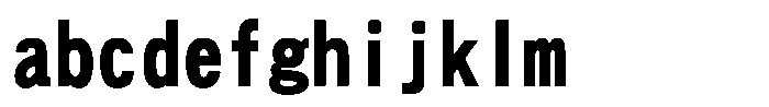 HG Hidemi Heiseikakugo W9 Regular FONT