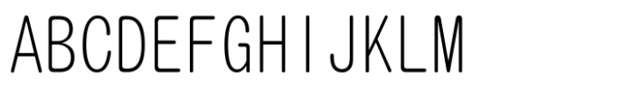 HG Marugothic Light Font UPPERCASE