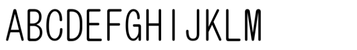 HG Marugothic Medium Font UPPERCASE