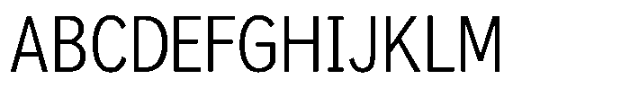 HG New Gothic M HGSNew Gothic M Regular Font UPPERCASE