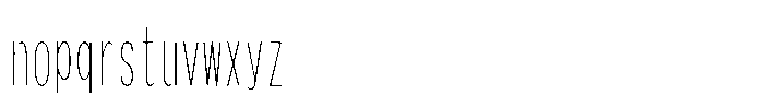 HG New Gothic RT HGNew Gothic RT W128 C050 Regular Font LOWERCASE
