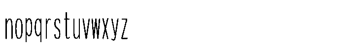 HG New Gothic RT HGNew Gothic RT W160 C050 Regular Font LOWERCASE