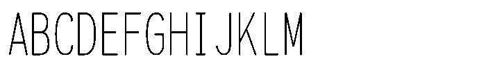 HG New Gothic RT HGNew Gothic RT W160 C085 Regular Font UPPERCASE