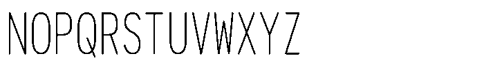 HG New Gothic RT HGNew Gothic RT W160 C085 Regular Font UPPERCASE
