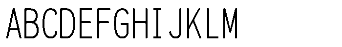 HG New Gothic RT HGNew Gothic RT W192 C095 Regular Font UPPERCASE