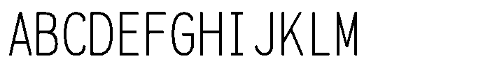 HG New Gothic RT HGNew Gothic RT W192 C100 Regular Font UPPERCASE