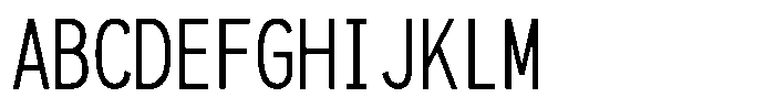 HG New Gothic RT HGNew Gothic RT W224 C095 Regular Font UPPERCASE