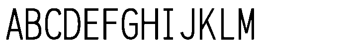 HG New Gothic RT HGNew Gothic RT W224 C100 Regular Font UPPERCASE
