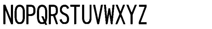 HG New Gothic RT HGNew Gothic RT W256 C095 Regular Font UPPERCASE