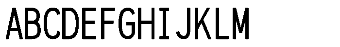 HG New Gothic RT HGNew Gothic RT W256 C100 Regular Font UPPERCASE