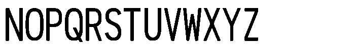 HG New Gothic RT HGNew Gothic RT W256 C100 Regular Font UPPERCASE