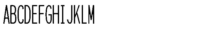 HG New Gothic RT Regular Font UPPERCASE