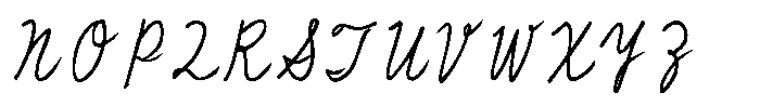 HG Soei Cyubuto Penjitai HGS Font UPPERCASE