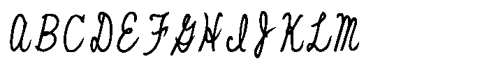 HG Soei Cyubuto Penjitai Regular Font UPPERCASE