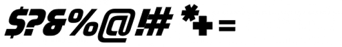 HGB Grotesk Black Italic Font OTHER CHARS