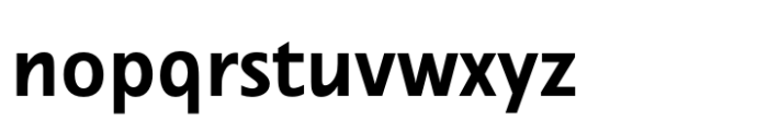 HGB Info OSF Bold Font LOWERCASE