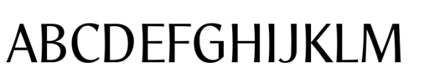 HGB Santo Regular Font UPPERCASE