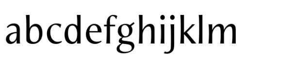 HGB Santo Regular Font LOWERCASE