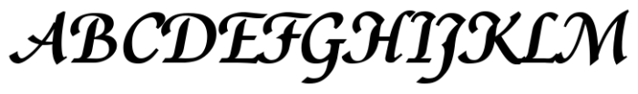 HGB Unik Bold Italic Font UPPERCASE