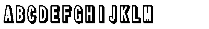 HGHeisei Kakugo W9 S Regular Font UPPERCASE