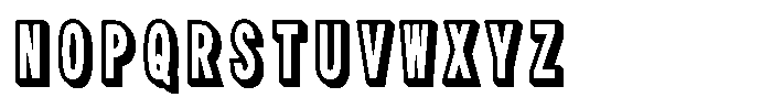 HGHeisei Kakugo W9 S Regular Font UPPERCASE