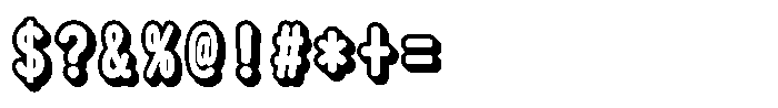 HGHeisei Marugothictai W8 S Regular Font OTHER CHARS