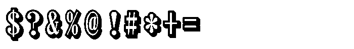 HGHeisei Minchotai W9 S Regular Font OTHER CHARS