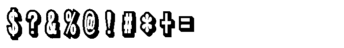 HGHidemi Heiseikakugo W9 S Regular Font OTHER CHARS