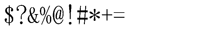 HGP Mincho L HGMincho L Regular Font OTHER CHARS