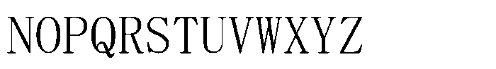 HGP Mincho L HGMincho L Regular Font UPPERCASE