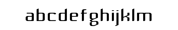 Hhenum Regular Font LOWERCASE