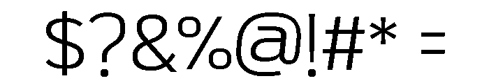 High1 Wonchuri Body Regular Font OTHER CHARS