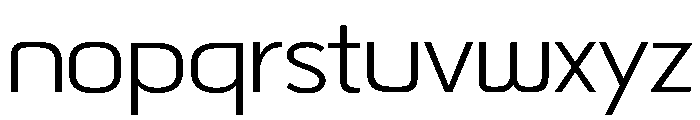 High1 Wonchuri Body Regular Font LOWERCASE