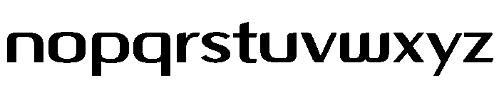 High1 Wonchuri Title Bold Font LOWERCASE