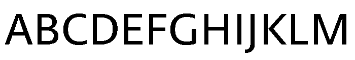 Highgate Variable Medium Font UPPERCASE